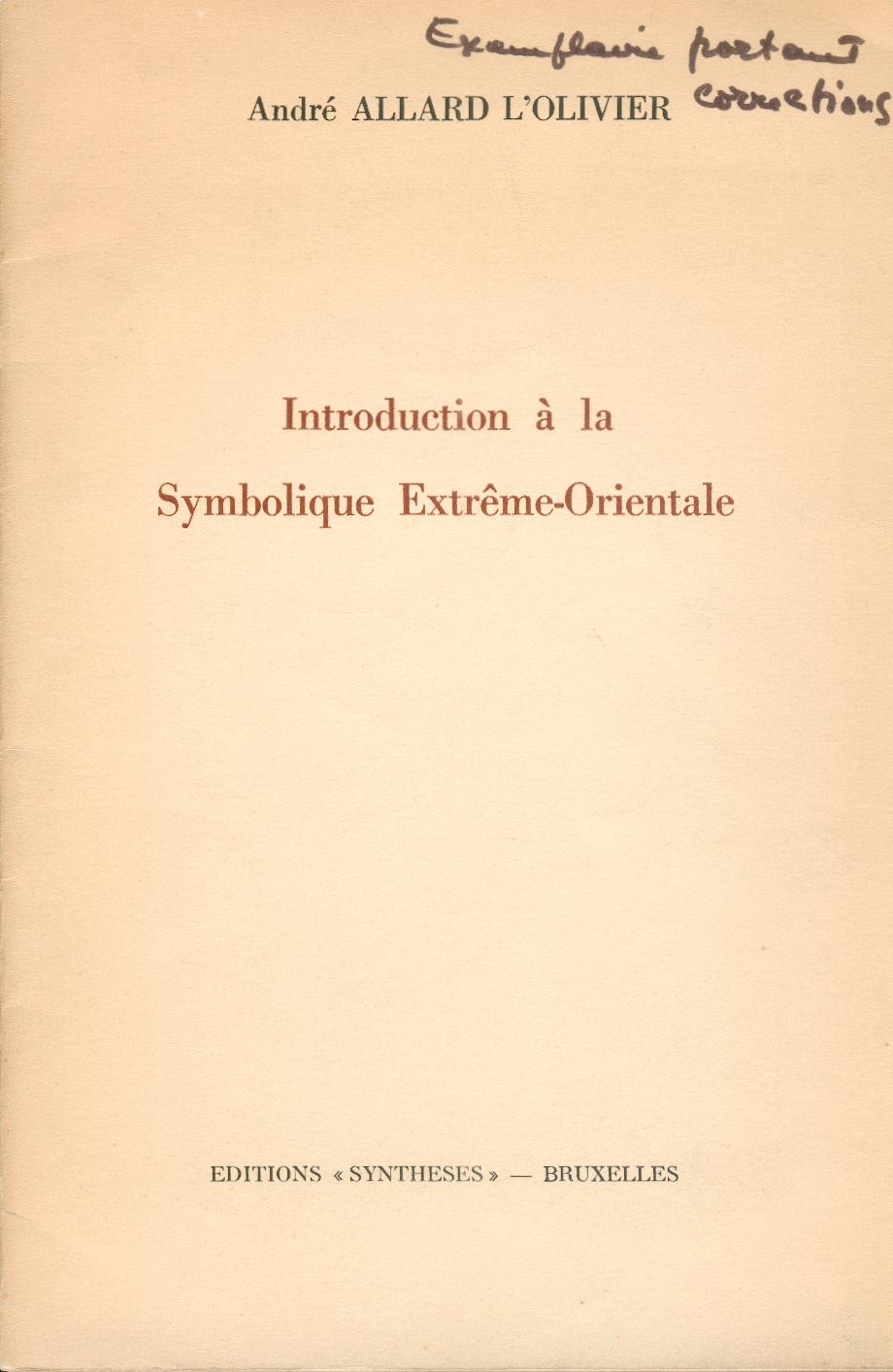 Introduction  la symbolique extrme-orientale